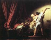 Jean-Honore Fragonard the bolt oil on canvas